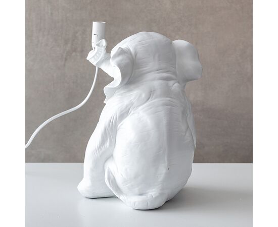 Лампа "Белый слон", белая, изображение 2 ᐒ купить на  ❤ Like7km.com.ua