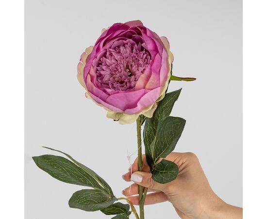 Искусственные пионы, сиреневые, 80 см, изображение 3 ᐒ купить на  ❤ Like7km.com.ua