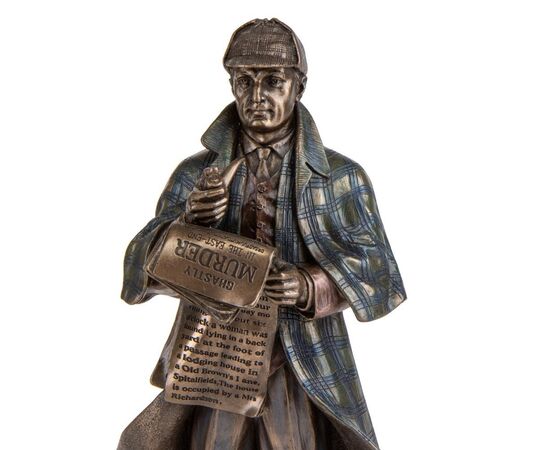 Статуэтка "Шерлок Холмс", 28 см VERONESE, изображение 2 ᐒ купить на  ❤ Like7km.com.ua