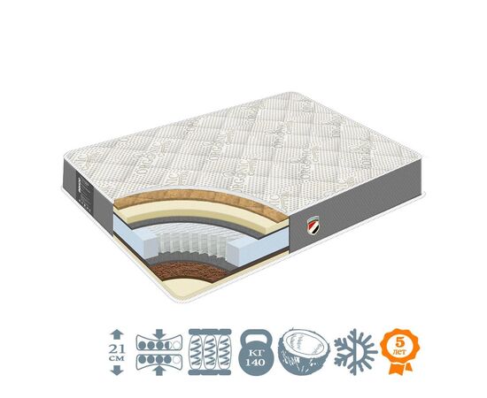 Ортопедический матрас Alexandria. Размер: 120х200 см ᐒ купить на  ❤ Like7km.com.ua