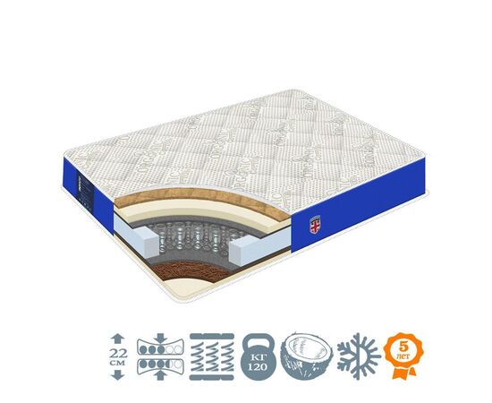 Ортопедический матрас Liverpool. Размер: 180х190 см ᐒ купить на  ❤ Like7km.com.ua