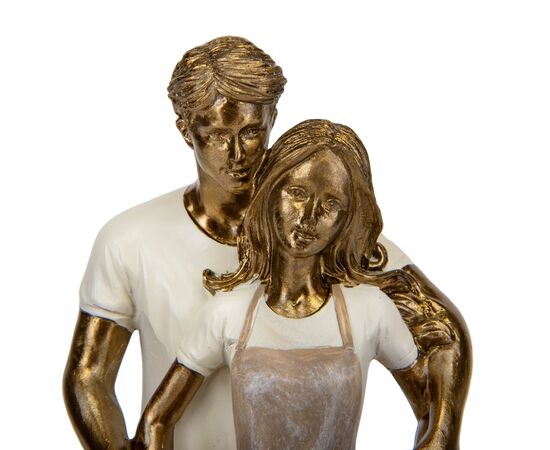 Статуэтка "Влюбленные готовят", 25 см, изображение 2 ᐒ купить на  ❤ Like7km.com.ua