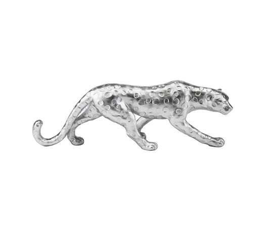 Статуэтка "Серебряный леопард", изображение 2 ᐒ купить на  ❤ Like7km.com.ua