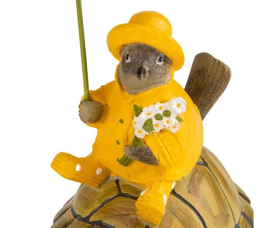 Статуэтка "Turtle with bird", изображение 2 ᐒ купить на  ❤ Like7km.com.ua