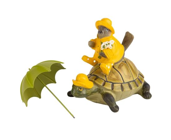 Статуэтка "Turtle with bird", изображение 4 ᐒ купить на  ❤ Like7km.com.ua