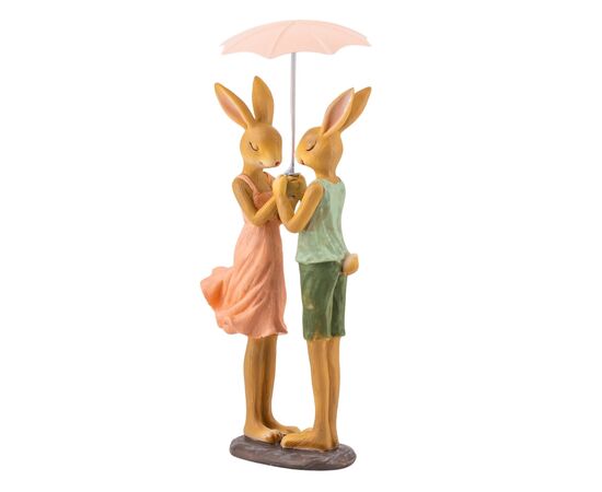 Статуэтка "Влюбленные под зонтиком", 24 см, изображение 2 ᐒ купить на  ❤ Like7km.com.ua