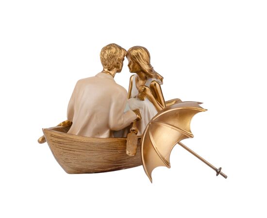 Статуэтка "Влюбленные в лодке", 17 см, изображение 3 ᐒ купить на  ❤ Like7km.com.ua