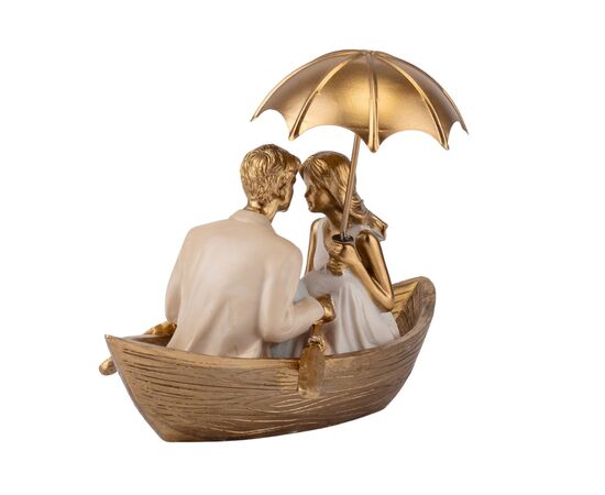 Статуэтка "Влюбленные в лодке", 17 см, изображение 4 ᐒ купить на  ❤ Like7km.com.ua