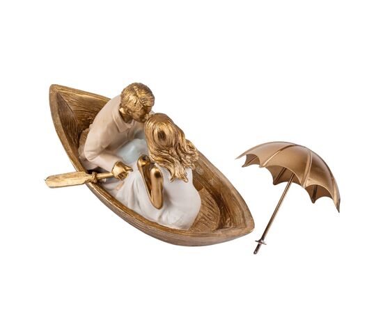 Статуэтка "Влюбленные в лодке", 17 см, изображение 5 ᐒ купить на  ❤ Like7km.com.ua