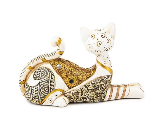 Статуэтка "Золотая кошка", изображение 2 ᐒ купить на  ❤ Like7km.com.ua