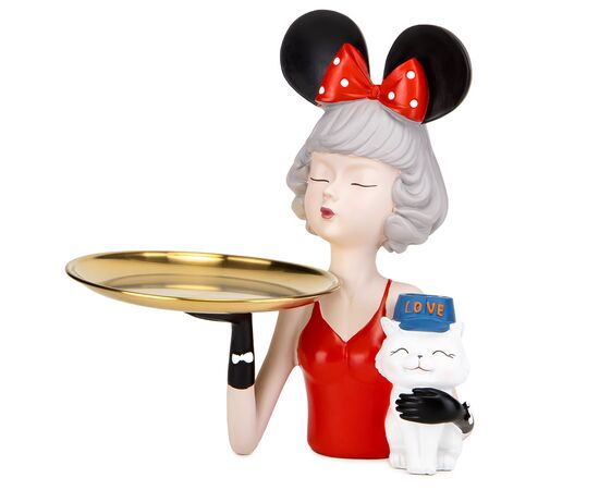 Статуэтка "Lady in red", изображение 3 ᐒ купить на  ❤ Like7km.com.ua