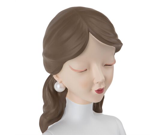 Статуэтка "Элеганс", белая, изображение 2 ᐒ купить на  ❤ Like7km.com.ua