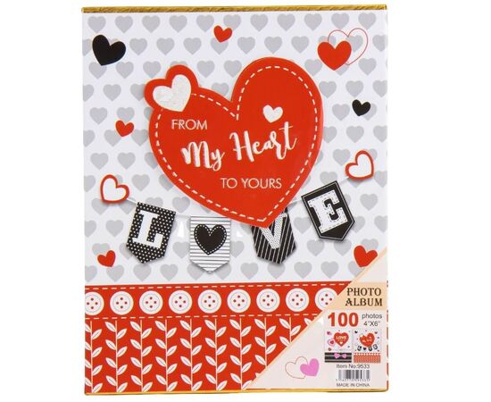 Фотоальбом "С любовью в сердце", 100 фото, изображение 2 ᐒ купить на  ❤ Like7km.com.ua