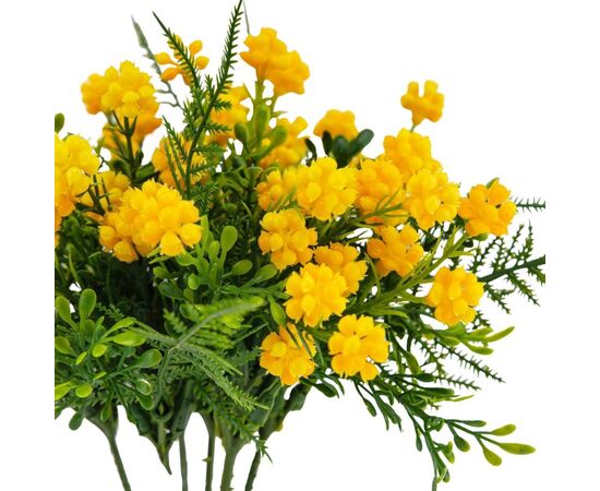 Искусственный букет из 6 веточек (23 см), изображение 3 ᐒ купить на  ❤ Like7km.com.ua