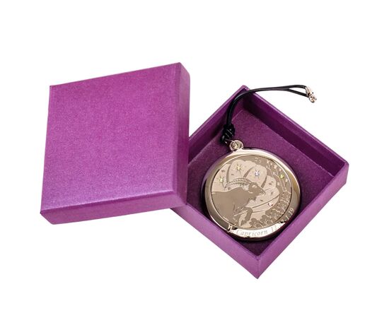 Косметическое зеркальце "Козерог", 5,5 см, изображение 4 ᐒ купить на  ❤ Like7km.com.ua