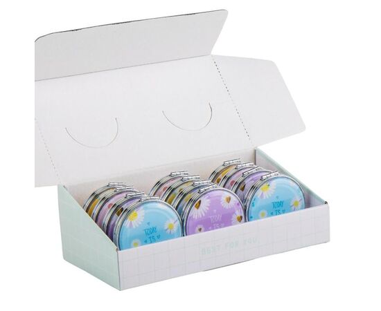 Косметическое зеркальце "Цветочное поле", 7 см, изображение 3 ᐒ купить на  ❤ Like7km.com.ua