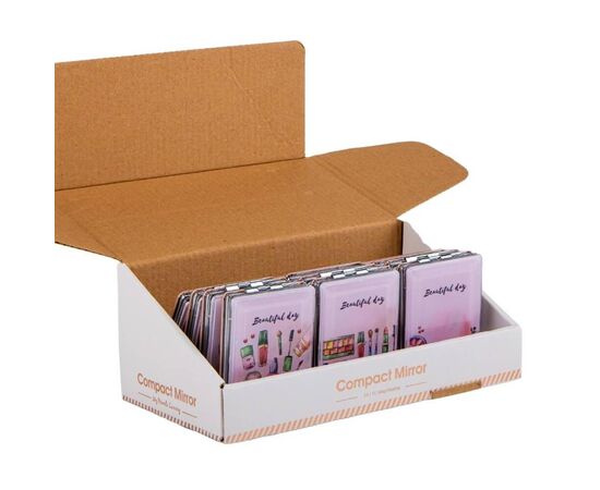 Косметическое зеркальце "Искусство макияжа", 8,6 см, изображение 3 ᐒ купить на  ❤ Like7km.com.ua