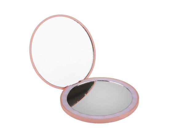 Косметическое зеркальце с подсветкой "Shine bright", 9 см, изображение 2 ᐒ купить на  ❤ Like7km.com.ua