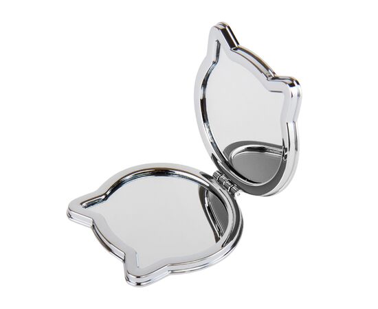 Косметическое зеркальце  "Cat fun", 8 см, изображение 2 ᐒ купить на  ❤ Like7km.com.ua