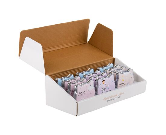 Косметическое зеркальце  "Cat fun", 8 см, изображение 3 ᐒ купить на  ❤ Like7km.com.ua