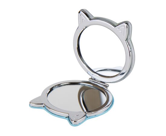 Косметическое зеркальце  "Glitter", 7,5 см, изображение 3 ᐒ купить на  ❤ Like7km.com.ua