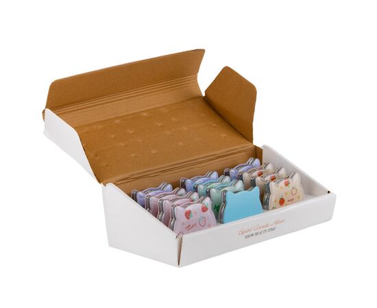 Косметическое зеркальце  "Glitter", 7,5 см, изображение 4 ᐒ купить на  ❤ Like7km.com.ua