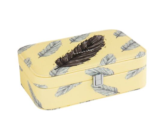 Шкатулка для украшений "Золотое перо", 14,5*22,5*7 см * Рандомный выбор дизайна, изображение 4 ᐒ купить на  ❤ Like7km.com.ua