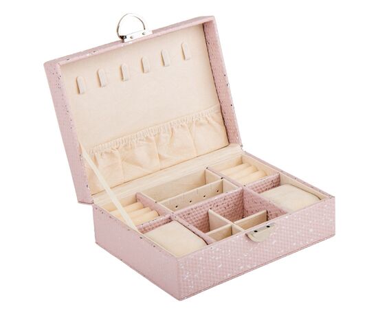 Шкатулка для украшений "Розовое сияние", 16*21*8 см, изображение 2 ᐒ купить на  ❤ Like7km.com.ua