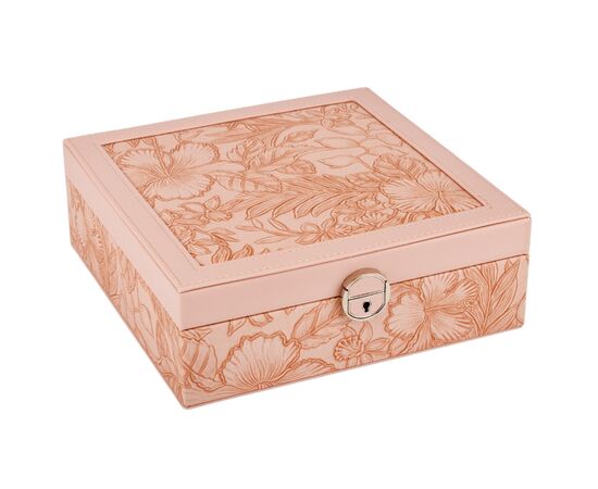 Шкатулка для украшений "Цветущий сад", розовая, 25 см, изображение 2 ᐒ купить на  ❤ Like7km.com.ua