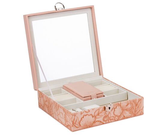 Шкатулка для украшений "Цветущий сад", розовая, 25 см, изображение 4 ᐒ купить на  ❤ Like7km.com.ua