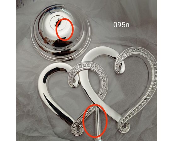 Два сердца (16 см), изображение 3 ᐒ купить на  ❤ Like7km.com.ua