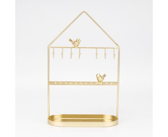 Настольная подставка для украшений "Золотой домик", 29,5 см Family Home Decor, изображение 3 ᐒ купить на  ❤ Like7km.com.ua