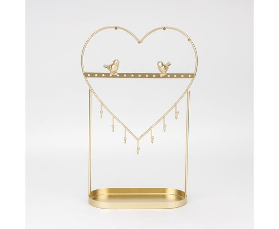 Настольная подставка для украшений "Золотое сердце", 33 см Family Home Decor, изображение 3 ᐒ купить на  ❤ Like7km.com.ua