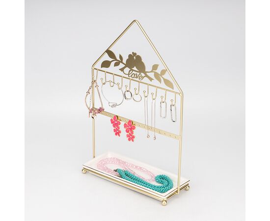 Настольная подставка для украшений "Домик с птичками", 36,5 см Family Home Decor, изображение 2 ᐒ купить на  ❤ Like7km.com.ua