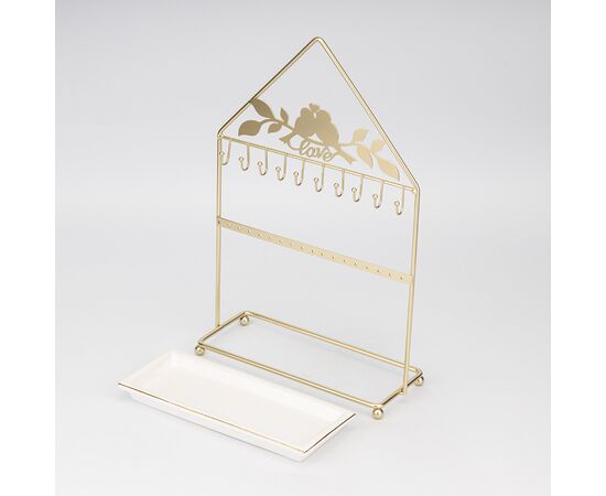 Настольная подставка для украшений "Домик с птичками", 36,5 см Family Home Decor, изображение 4 ᐒ купить на  ❤ Like7km.com.ua