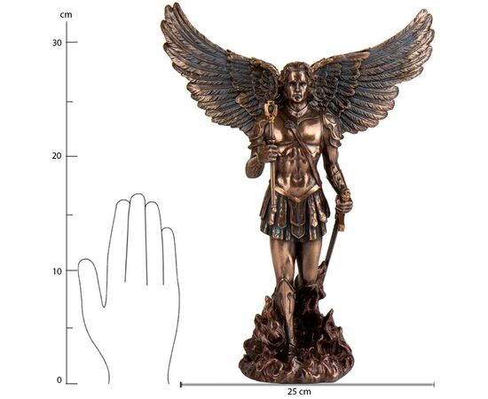 Статуэтка "Архангел Михаил" (33.5 см) VERONESE, изображение 8 ᐒ купить на  ❤ Like7km.com.ua