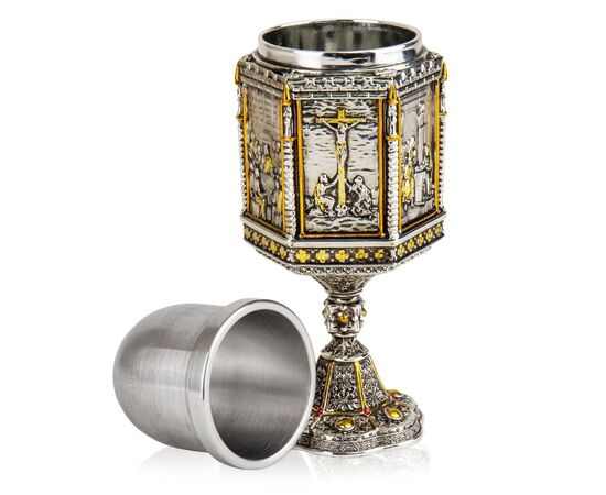 Кубок "Святое причастие", (18,5 см) VERONESE, изображение 2 ᐒ купить на  ❤ Like7km.com.ua