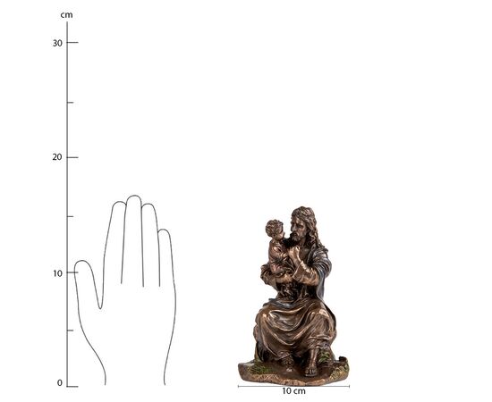 Статуэтка "Иисус с младенцем", 15,5 см VERONESE, изображение 8 ᐒ купить на  ❤ Like7km.com.ua