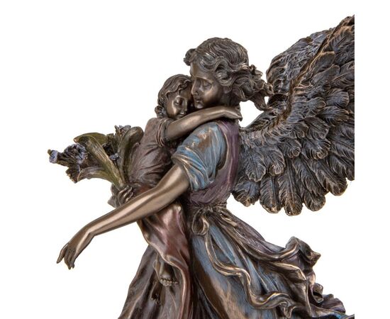 Статуэтка "Ангел с ребенком", 17 см VERONESE, изображение 2 ᐒ купить на  ❤ Like7km.com.ua