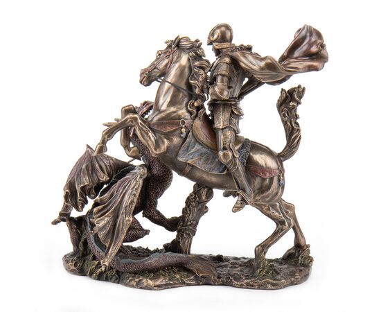 Статуэтка "Георгий Победоносец" (25 см)  VERONESE, изображение 2 ᐒ купить на  ❤ Like7km.com.ua