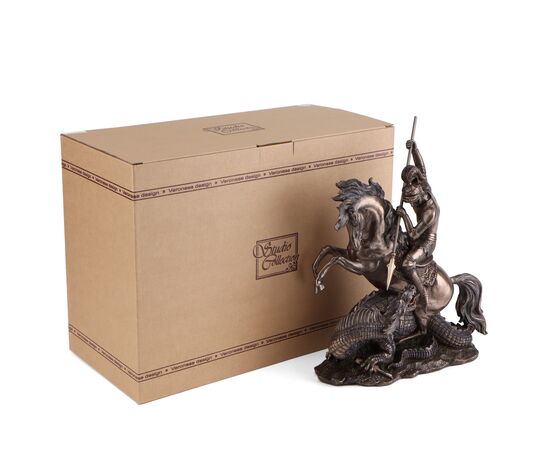 Статуэтка "Георгий Победоносец" (32 см)  VERONESE, изображение 3 ᐒ купить на  ❤ Like7km.com.ua