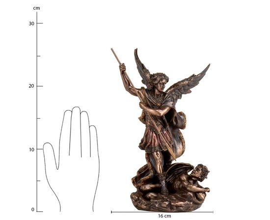 Статуэтка "Архангел Михаил", 26 см VERONESE, изображение 5 ᐒ купить на  ❤ Like7km.com.ua