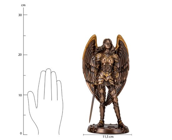Статуэтка в стиле стимпанк "Ангел" (24.5 см) VERONESE, изображение 8 ᐒ купить на  ❤ Like7km.com.ua