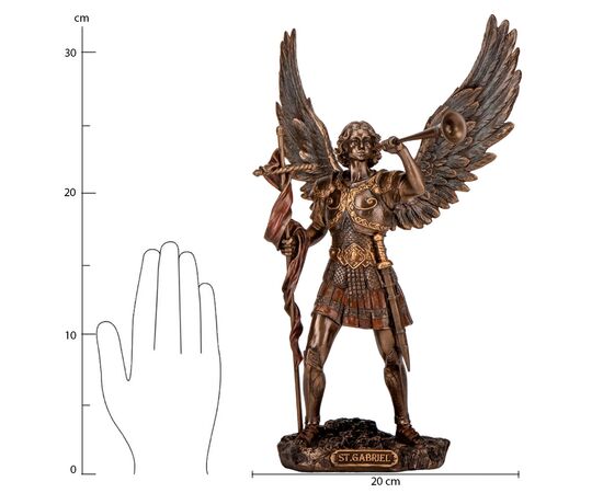 Статуэтка "Архангел Гавриил", 33 см VERONESE, изображение 8 ᐒ купить на  ❤ Like7km.com.ua