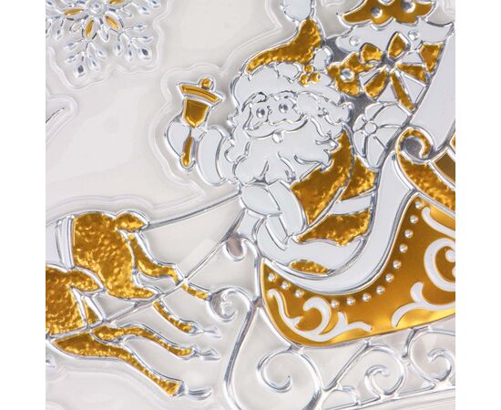 Наклейки "Тележка Санты Клауса", изображение 2 ᐒ купить на  ❤ Like7km.com.ua