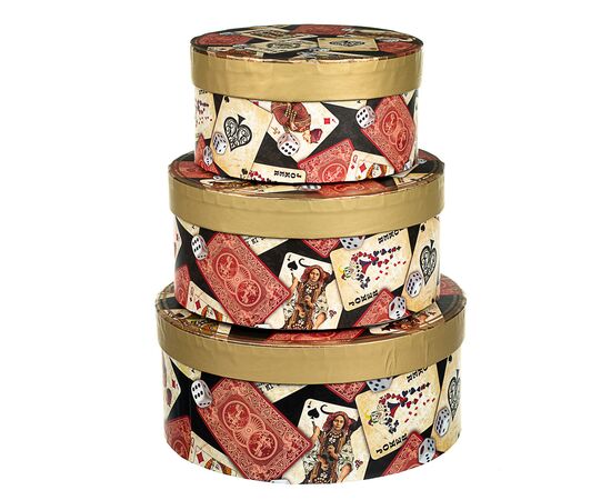 Набор коробок "Азарт" 3 шт, изображение 3 ᐒ купить на  ❤ Like7km.com.ua