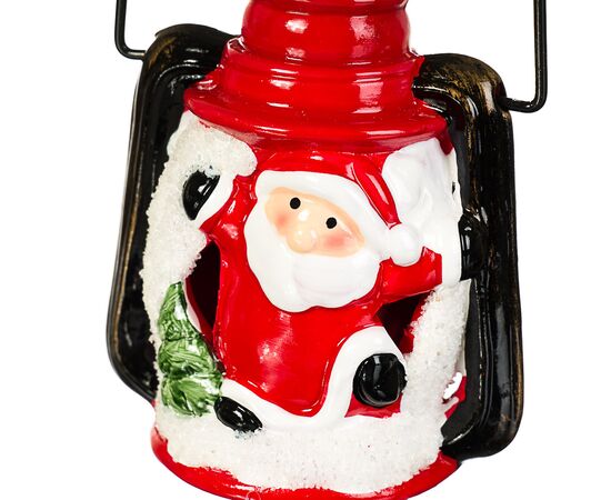 Фигурка "Фонарик с Дедом Морозом и ёлкой", изображение 2 ᐒ купить на  ❤ Like7km.com.ua