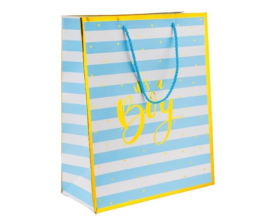 Подарочный пакет "Boy or Girl?", 26*32 см * Рандомный выбор дизайна, изображение 3 ᐒ купить на  ❤ Like7km.com.ua