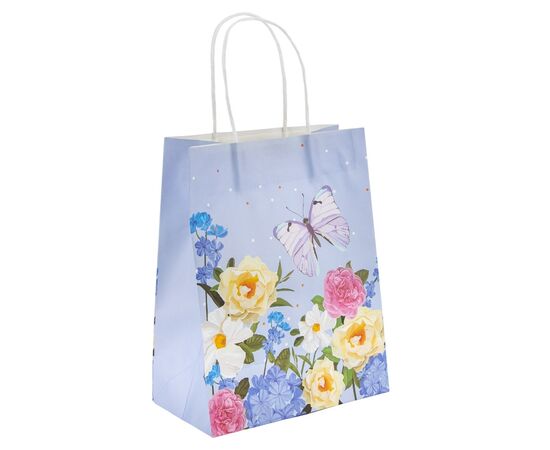 Подарочный пакет "Весенний сад", 18*23,5 см * Рандомный выбор дизайна, изображение 2 ᐒ купить на  ❤ Like7km.com.ua
