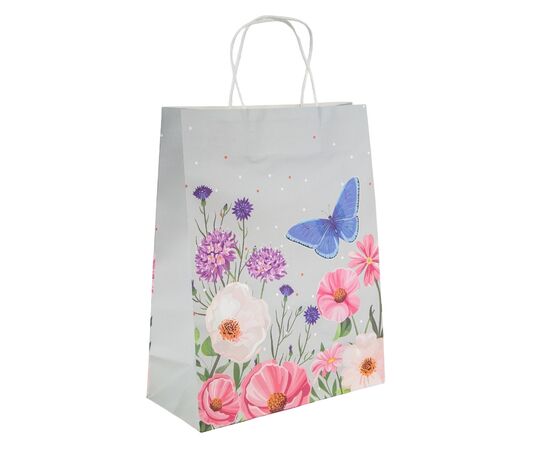 Подарочный пакет "Весенний сад", 24*30,5 см * Рандомный выбор дизайна, изображение 3 ᐒ купить на  ❤ Like7km.com.ua